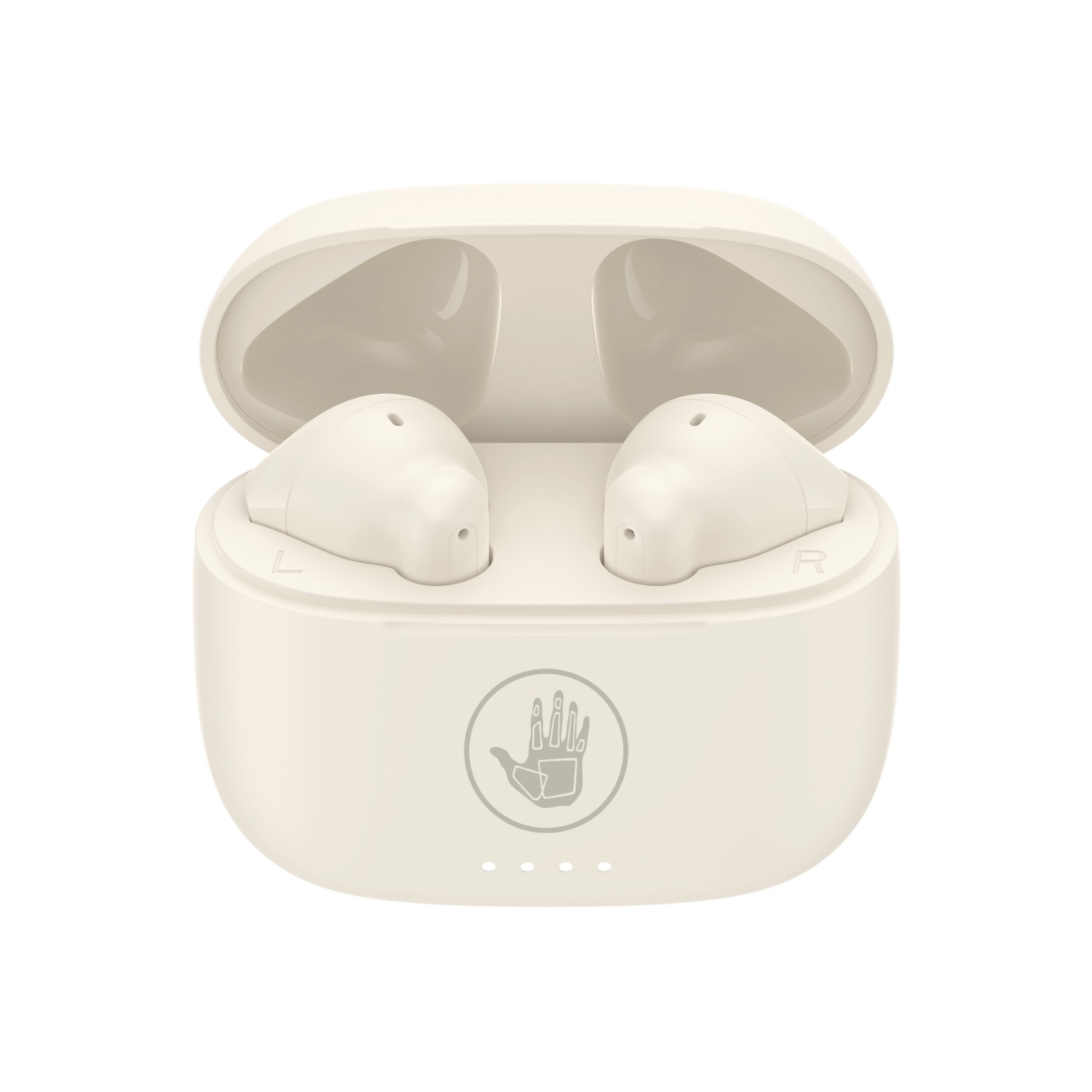Body Glove PEAK Environmental Noise Cancellation (ENC) True Wireless (TWS) Earbuds (Cream) - Image 2
