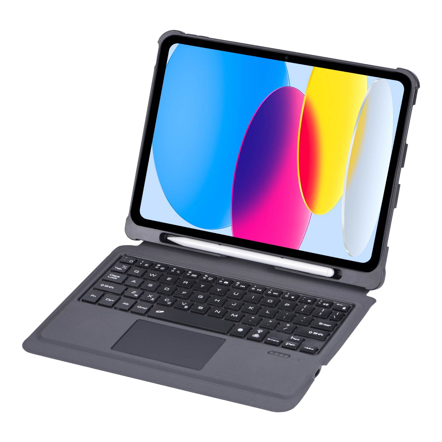 Body Glove Bluetooth Keyboard Case with Touch Pad - Apple iPad 10.9 (2022) (10th Gen)/ iPad 11 (2025) (Black)