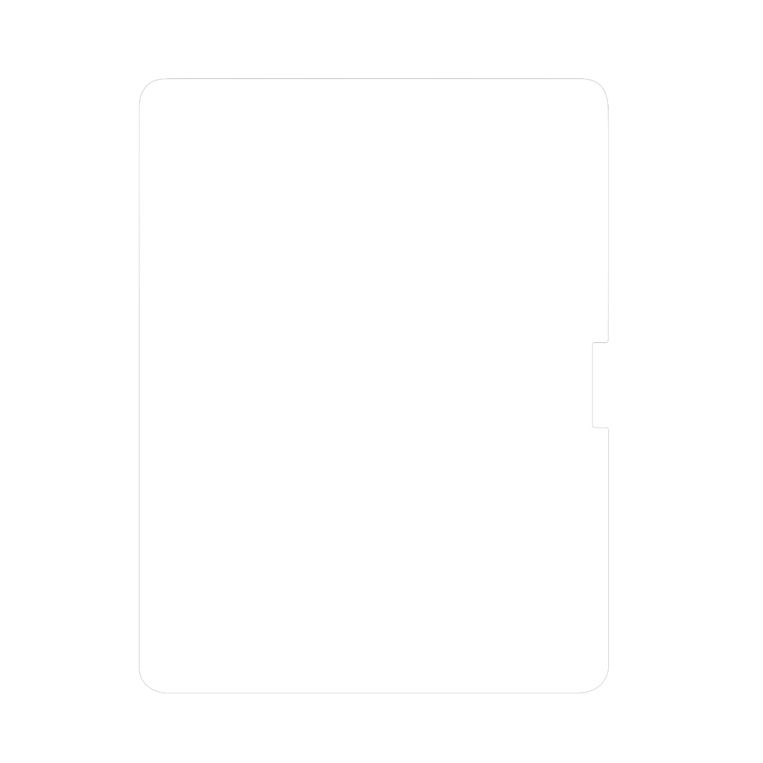 Body Glove Tempered Glass Screenguard - Apple iPad Pro 13 (2024 and 2025)/ iPad Air 13 (2024, 2025 and 2026) (Clear) - Image 3