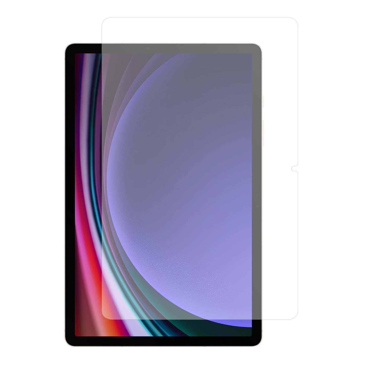 Body Glove Tempered Glass Screenguard - Samsung Galaxy Tab S10 Plus/ Galaxy Tab S9 Plus/ Galaxy Tab S9 FE Plus/ Galaxy Tab S8 Plus/ Galaxy Tab S7 Plus (Clear) - Image 2