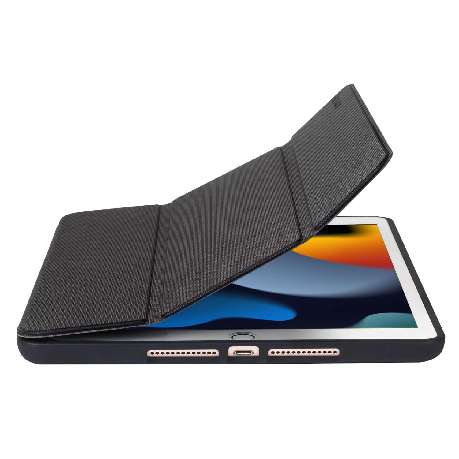 Body Glove Silicone Smartsuit - Apple iPad 10.2 (2019)/ iPad 10.2 (2020)/ iPad 10.2 (2021) (Black) - Image 2