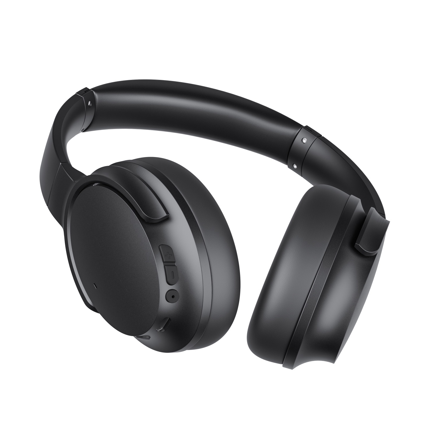Burtone Bliss Anti-Noise Cancelling (ANC) Wireless Headphones (Black) - Image 5