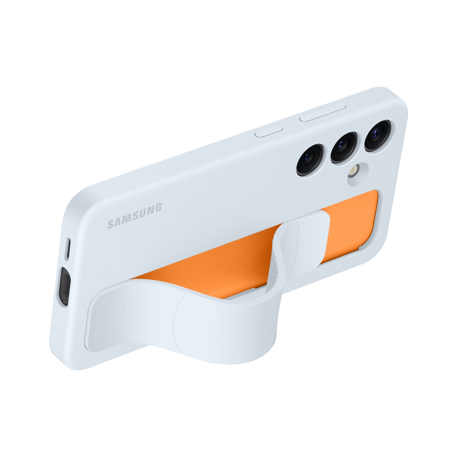 Samsung Original Standing Grip Case - Samsung Galaxy S24 (Light Blue) - Image 4