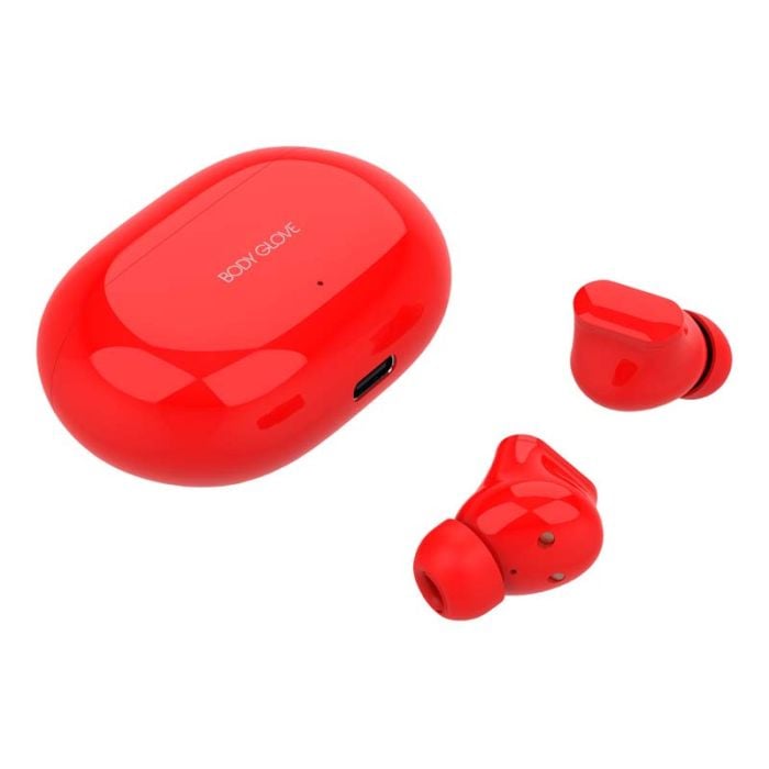 Body Glove Essentials True Wireless (TWS) Pro Series Earbuds (Red) - Image 4