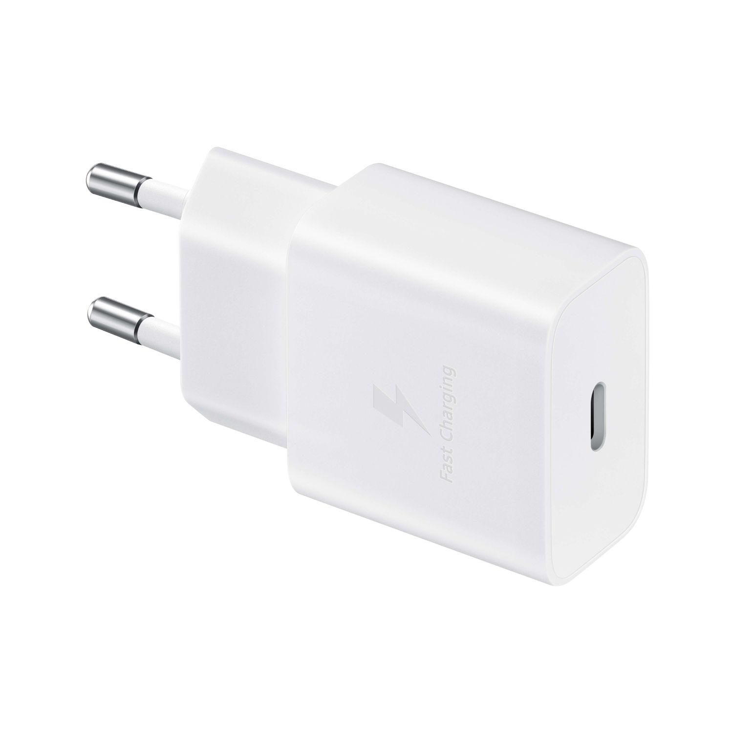 Samsung Original 15W Single Type C Port Fast Charging Wall Charger (White) - Image 2