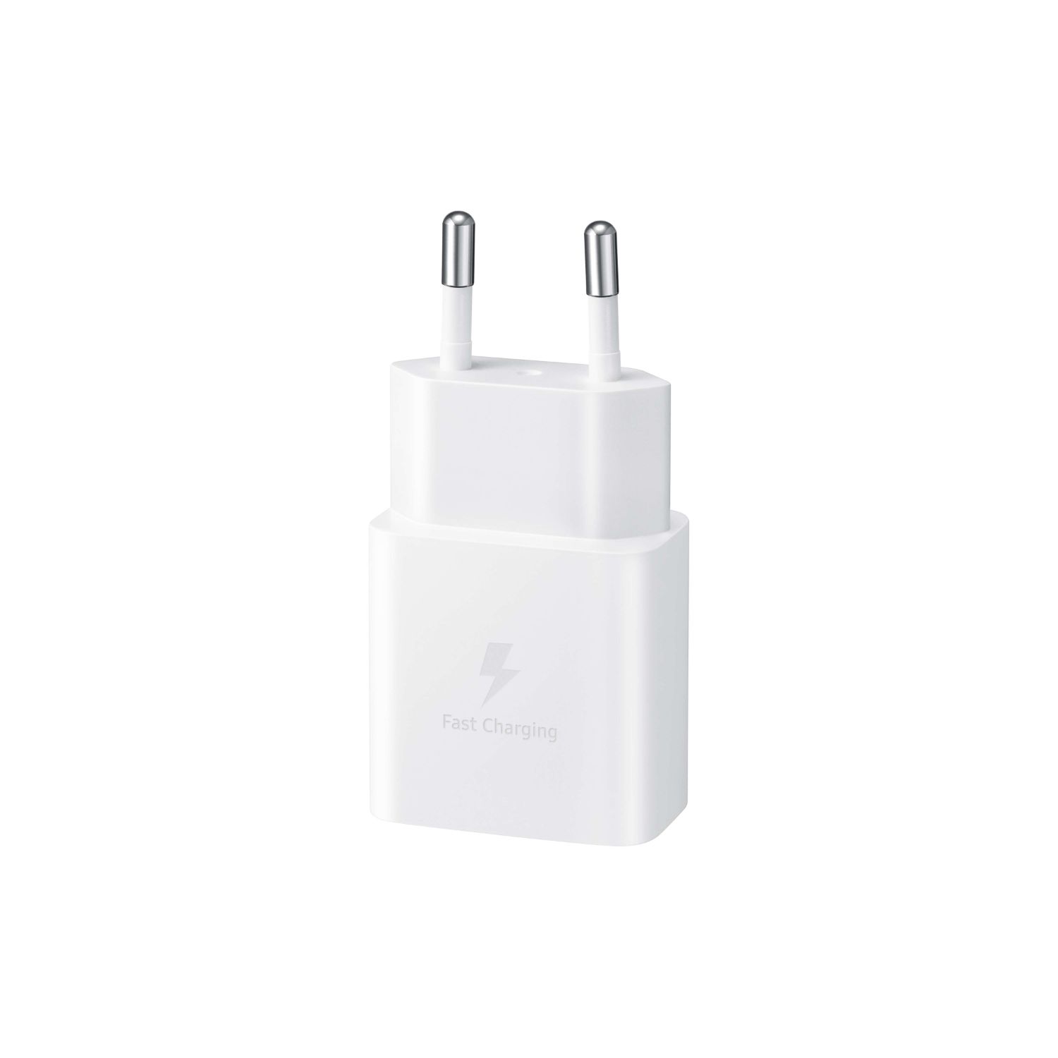 Samsung Original 15W Single Type C Port PD Fast Charging Wall Charger plus 1.0m Type C to Type C Cable (White) - Image 3