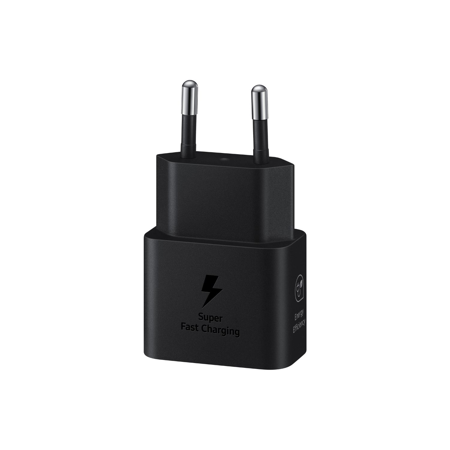 Samsung Original 25W Single Type C Port GaN Ultra Fast Charging Wall Charger (Black) - Image 2