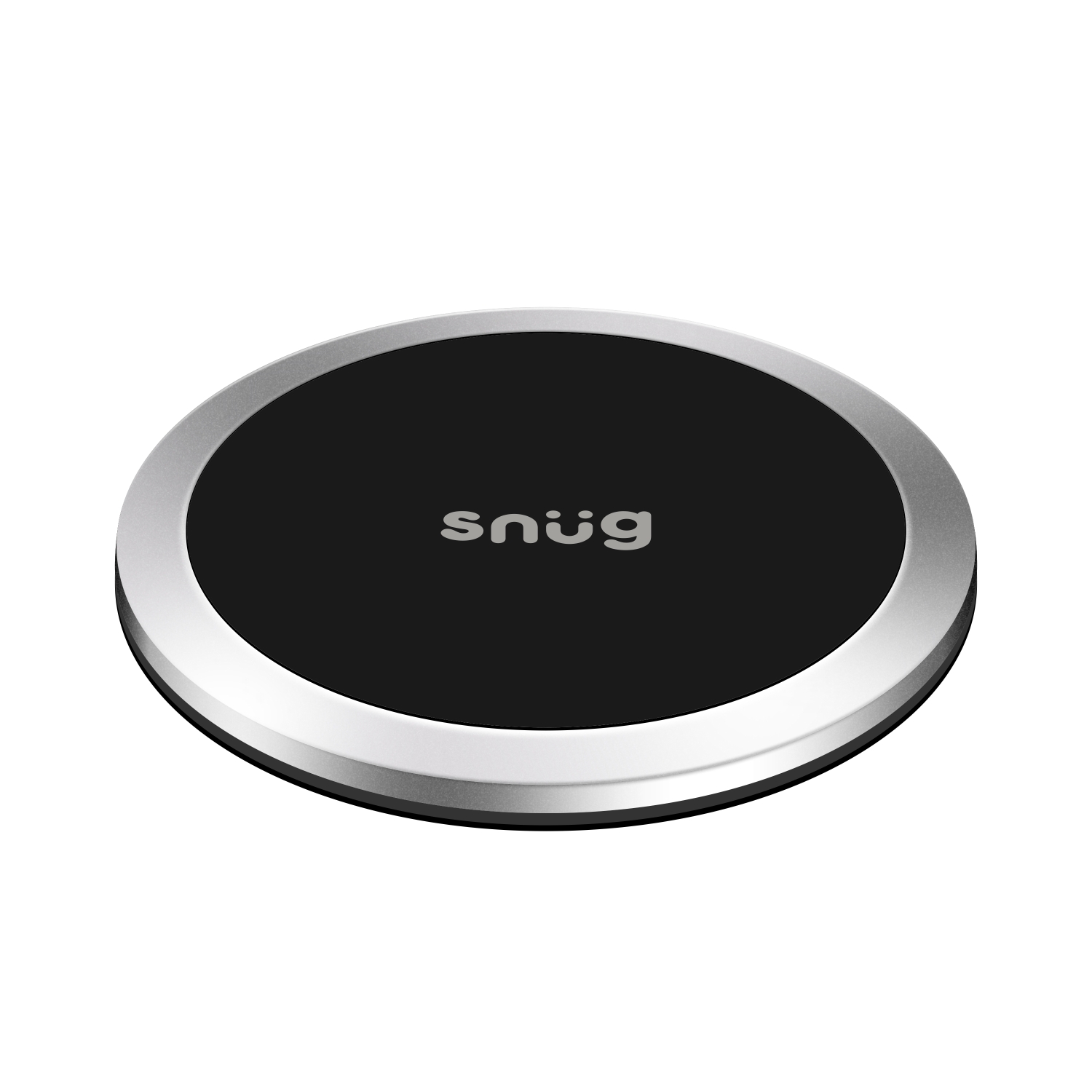 Snüg 10W Fast Wireless Desktop Charging Plate (Black)