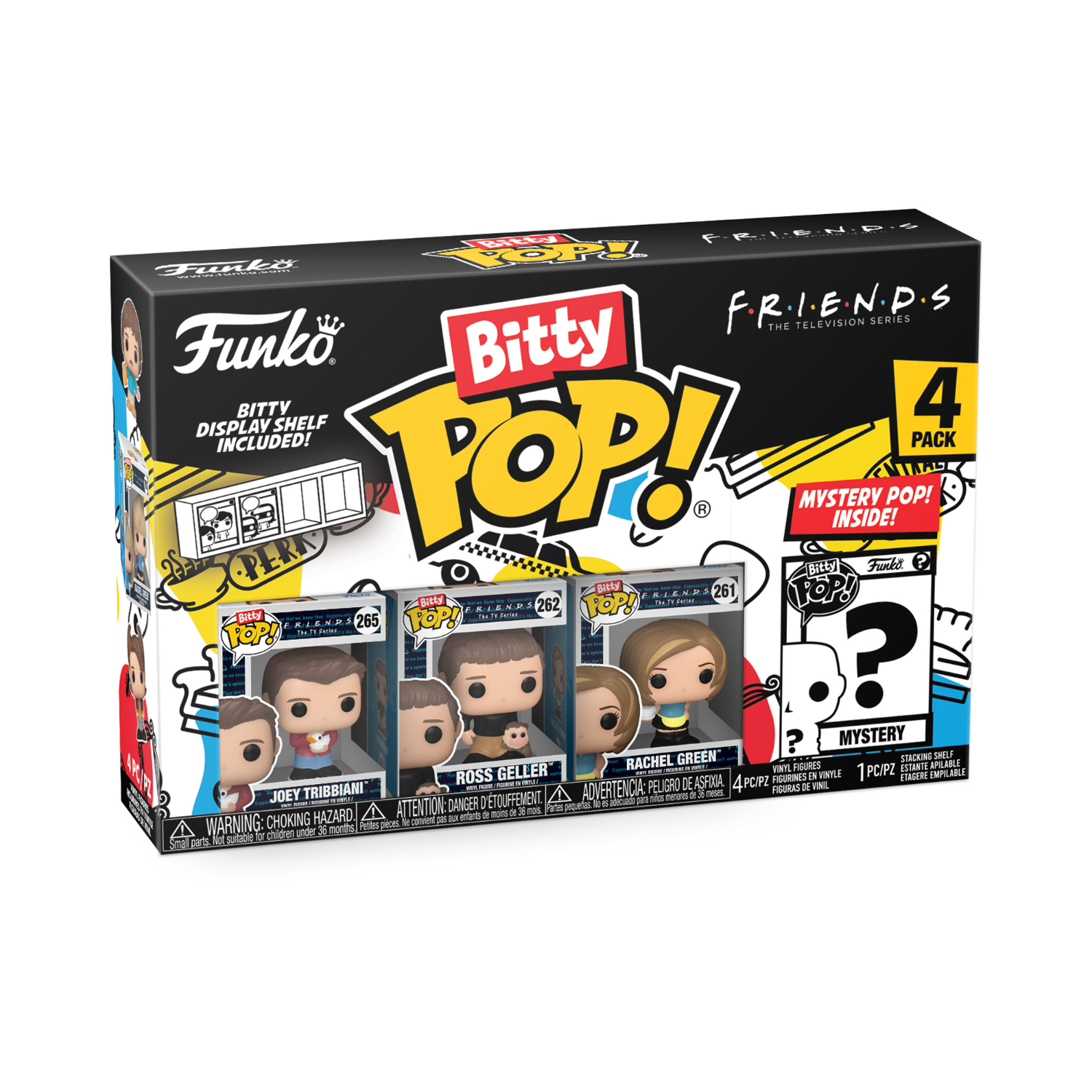 Funko Bitty Pop! Friends - Series 2 (4-Pack)