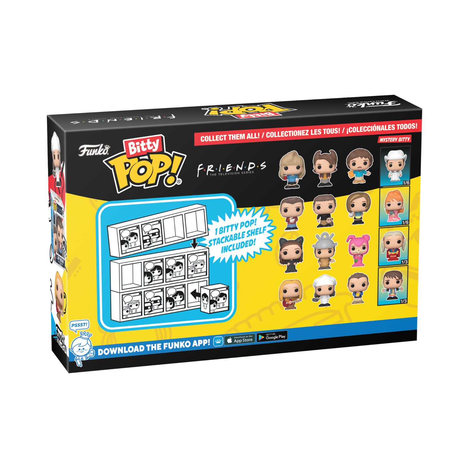 Funko Bitty Pop! Friends - Series 2 (4-Pack) - Image 3