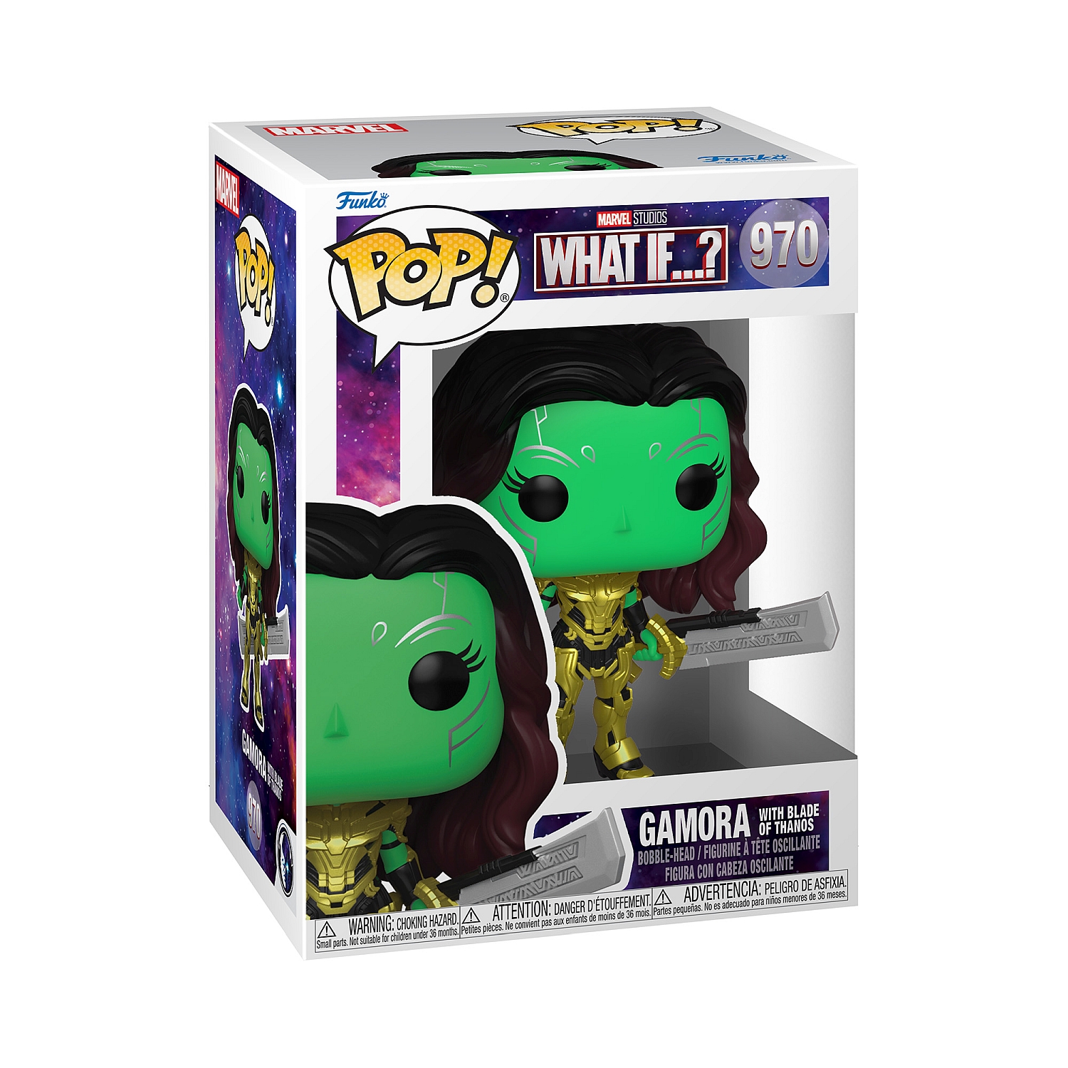 Funko Pop! Marvel Studios What If...? - Gamora with Blade Of Thanos - Image 2