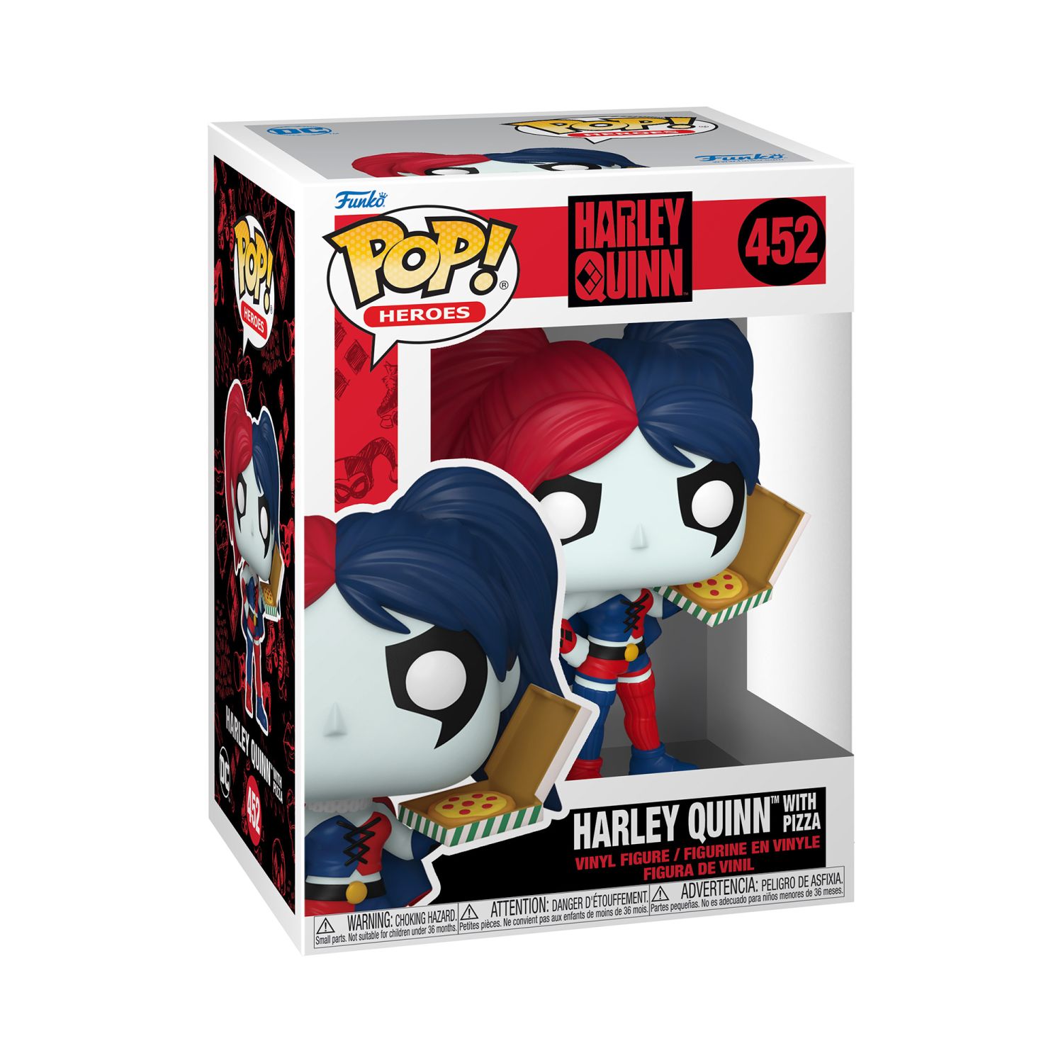 Funko Pop! Heroes: Harley Quinn - Harley Quinn with Pizza
