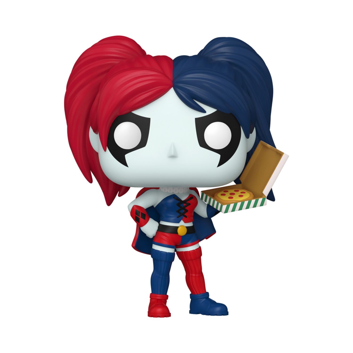Funko Pop! Heroes: Harley Quinn - Harley Quinn with Pizza - Image 2