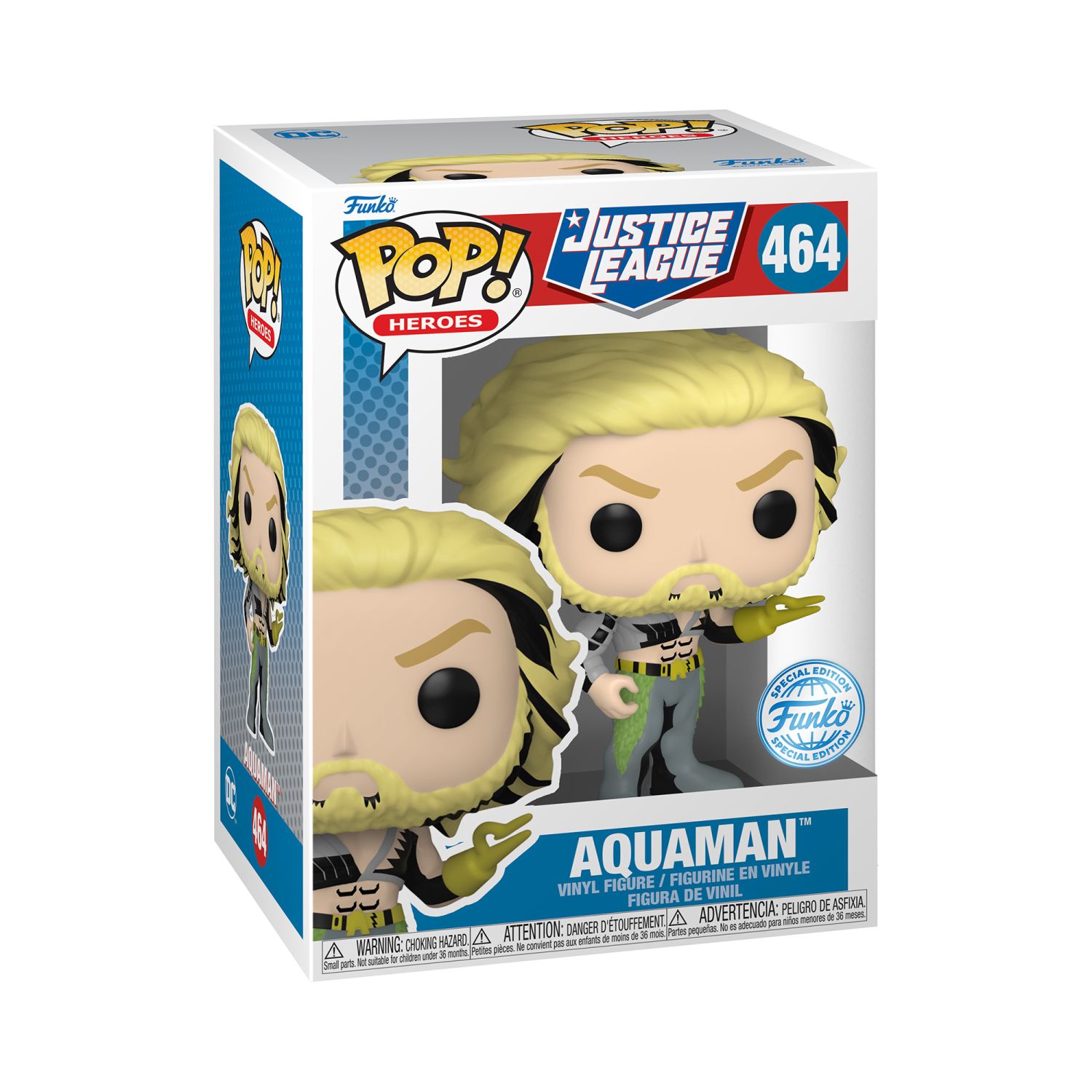 Funko Pop! Heroes: Justice League - Aquaman (Special Edition)