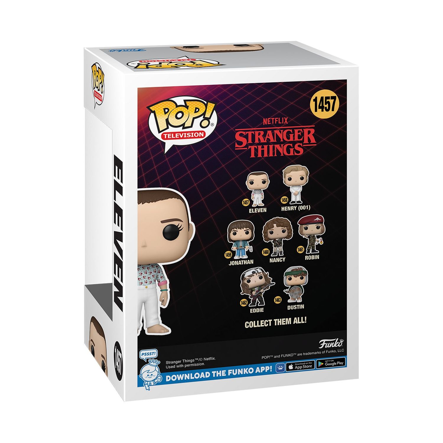 Funko Pop! Television: Netflix Stranger Things - Eleven with Floral Shirt - Image 2