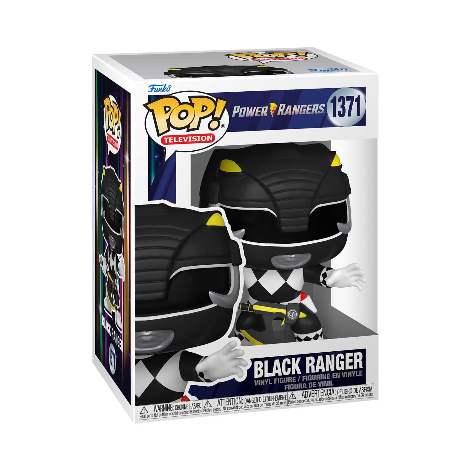 Funko Pop! Television: Power Rangers (Black) Ranger (30th Anniversary)