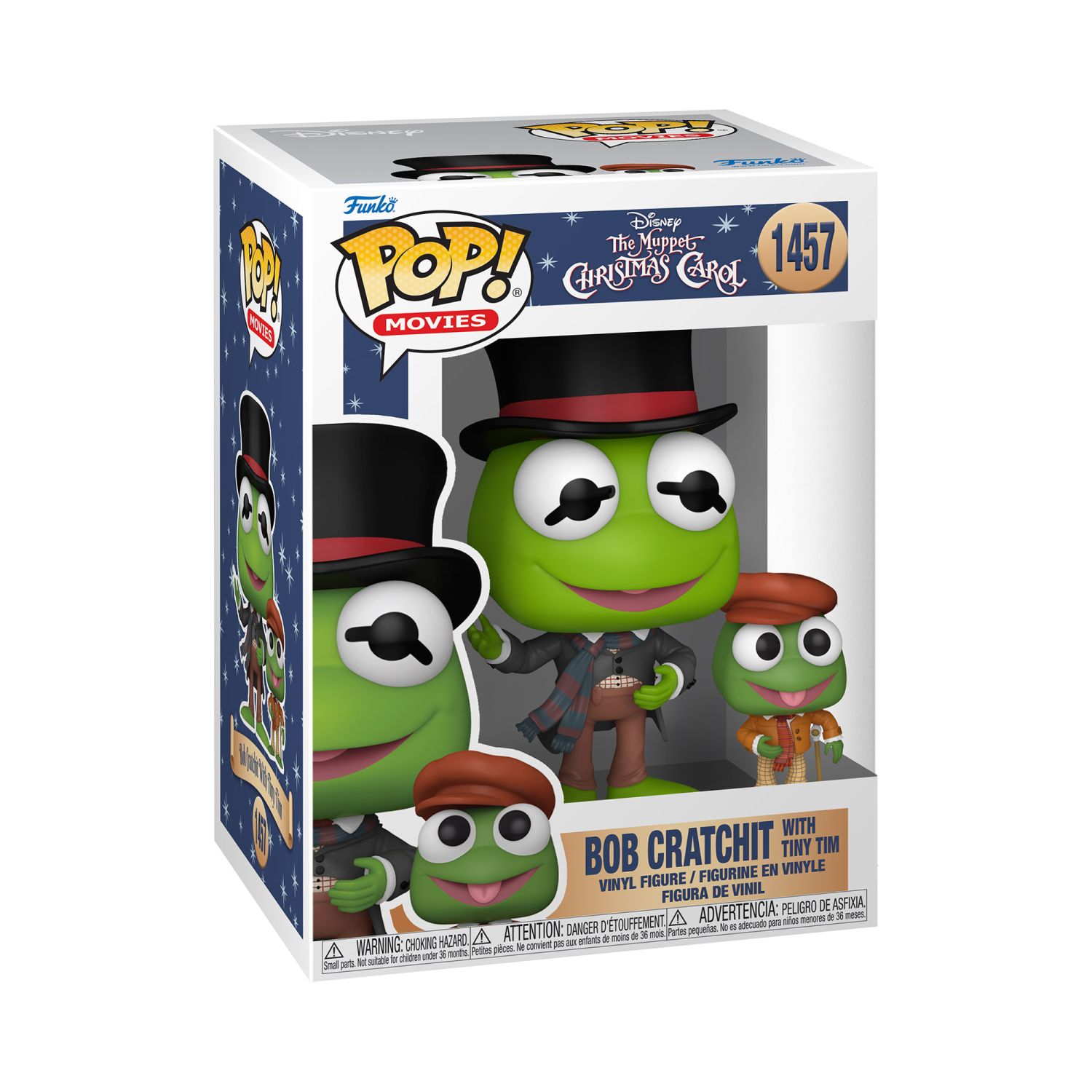 Funko Pop! Movies: Disney The Muppet Christmas Carol - Bob Cratchit with Tiny Tim