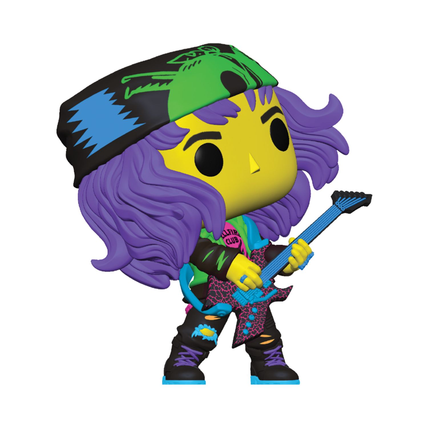 Funko Pop! Television: Netflix Stranger Things - Eddie (Black Light)- (Special Edition) - Image 3