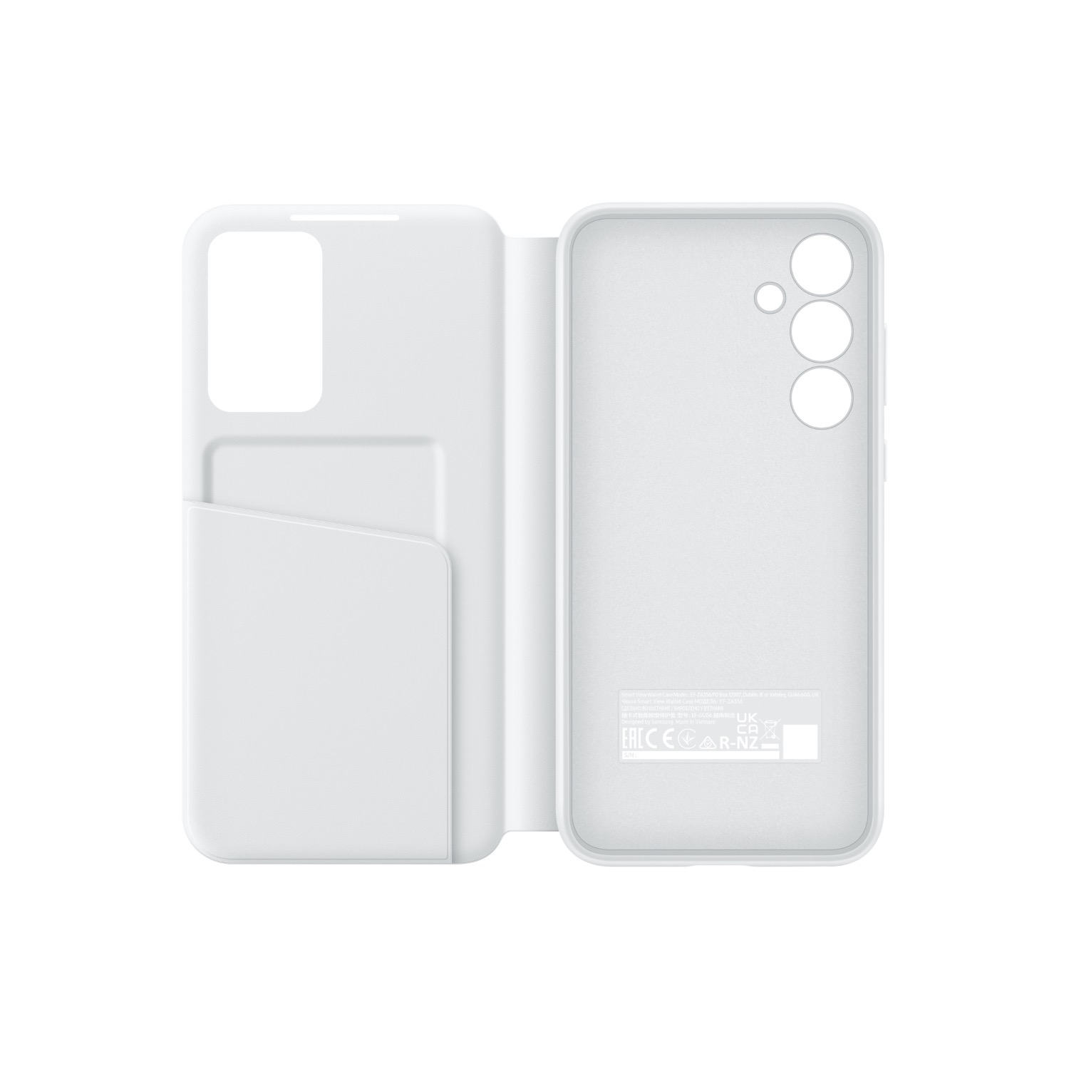 Samsung Original Smart View Wallet Case - Samsung Galaxy A35 5G (White)
