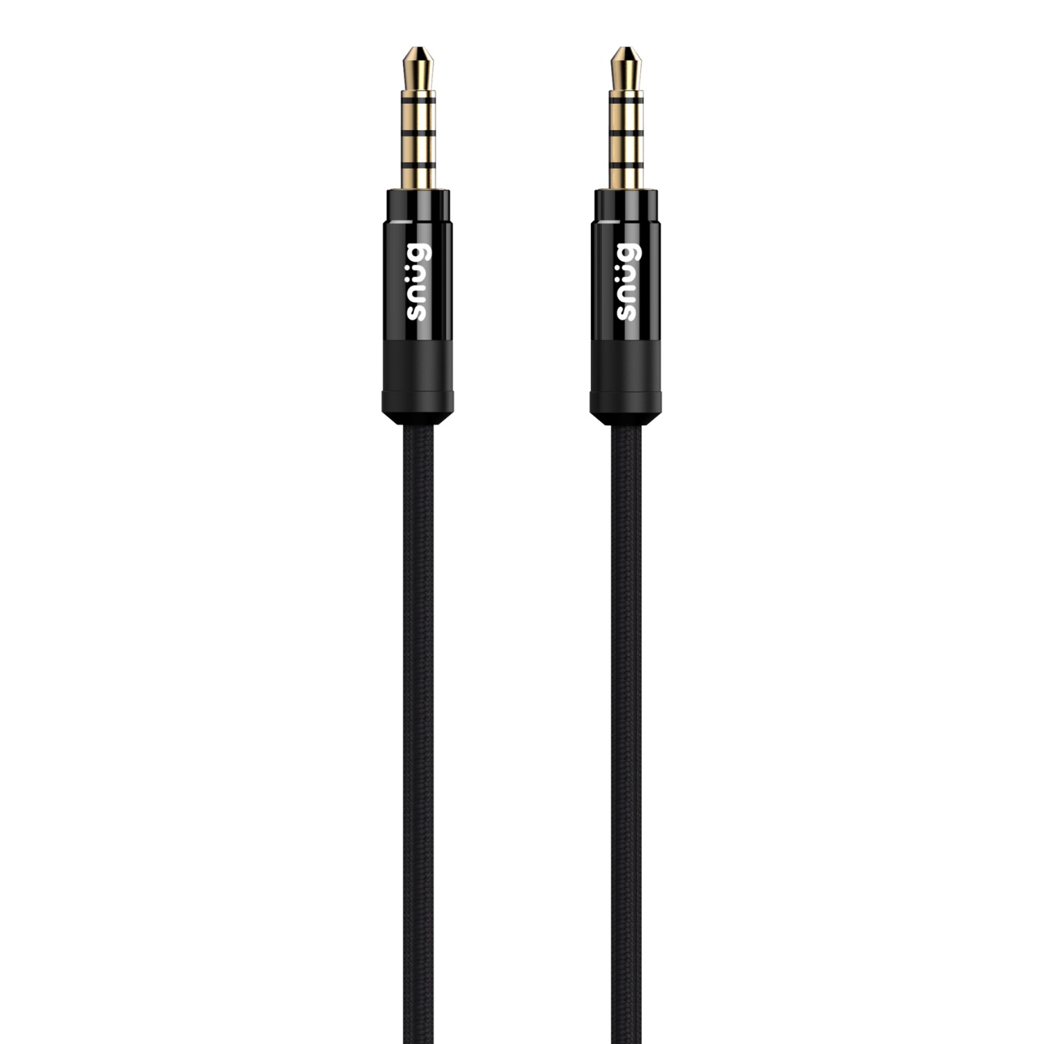 Snüg 1.5m 3.5mm Auxiliary Cable (Black)