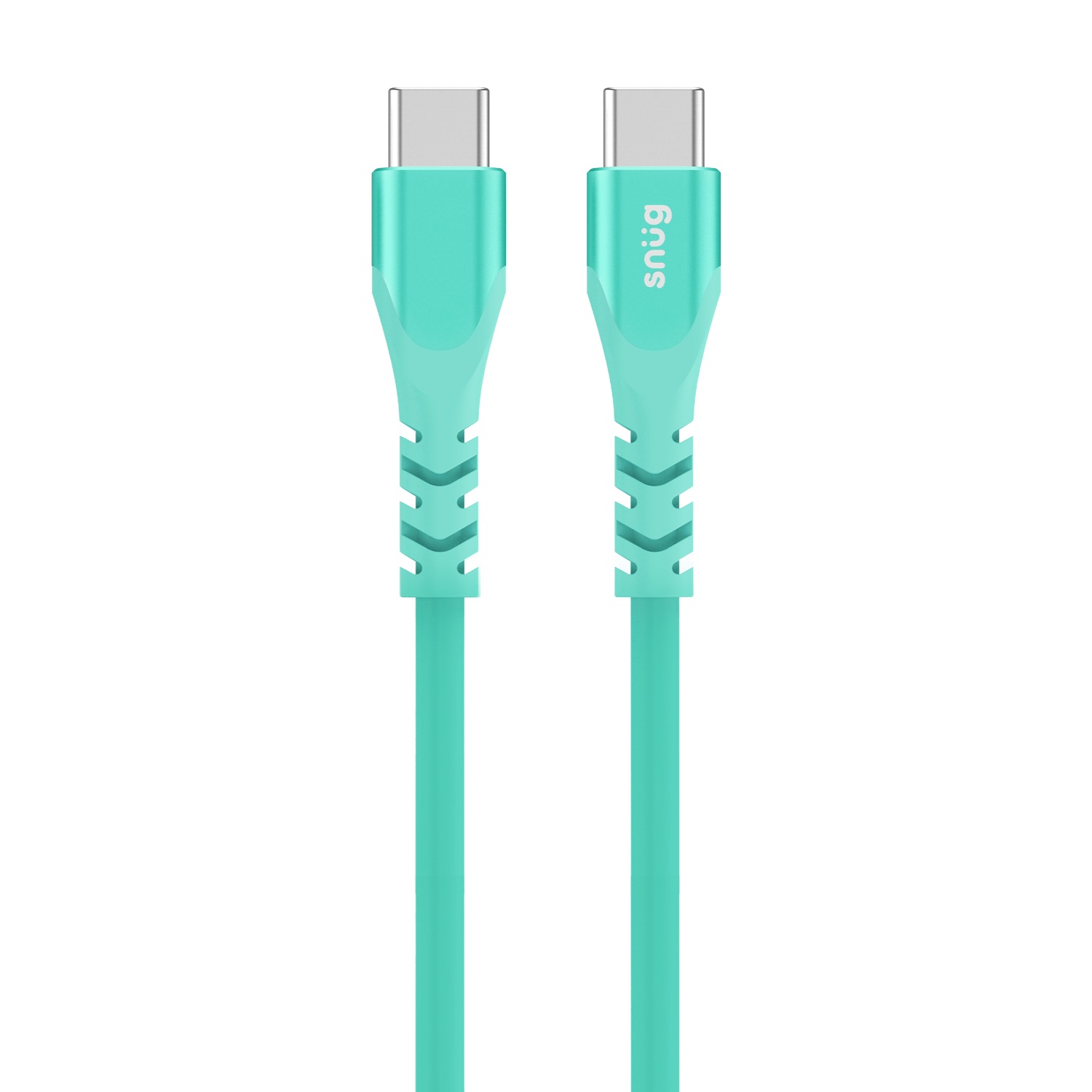 Snüg 60W 1.2m Silicone Type C To Type C Cable (Blue)