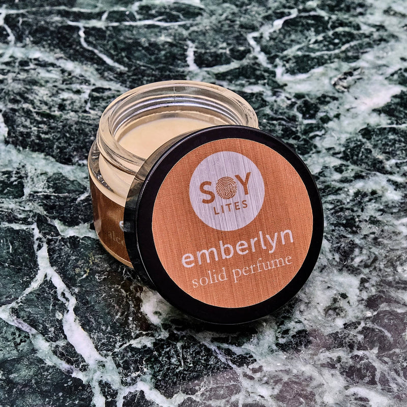 SoyLites EMBERLYN 30ml Solid Perfume- Alcohol-Free, Portable Fragrance Balm - Image 2