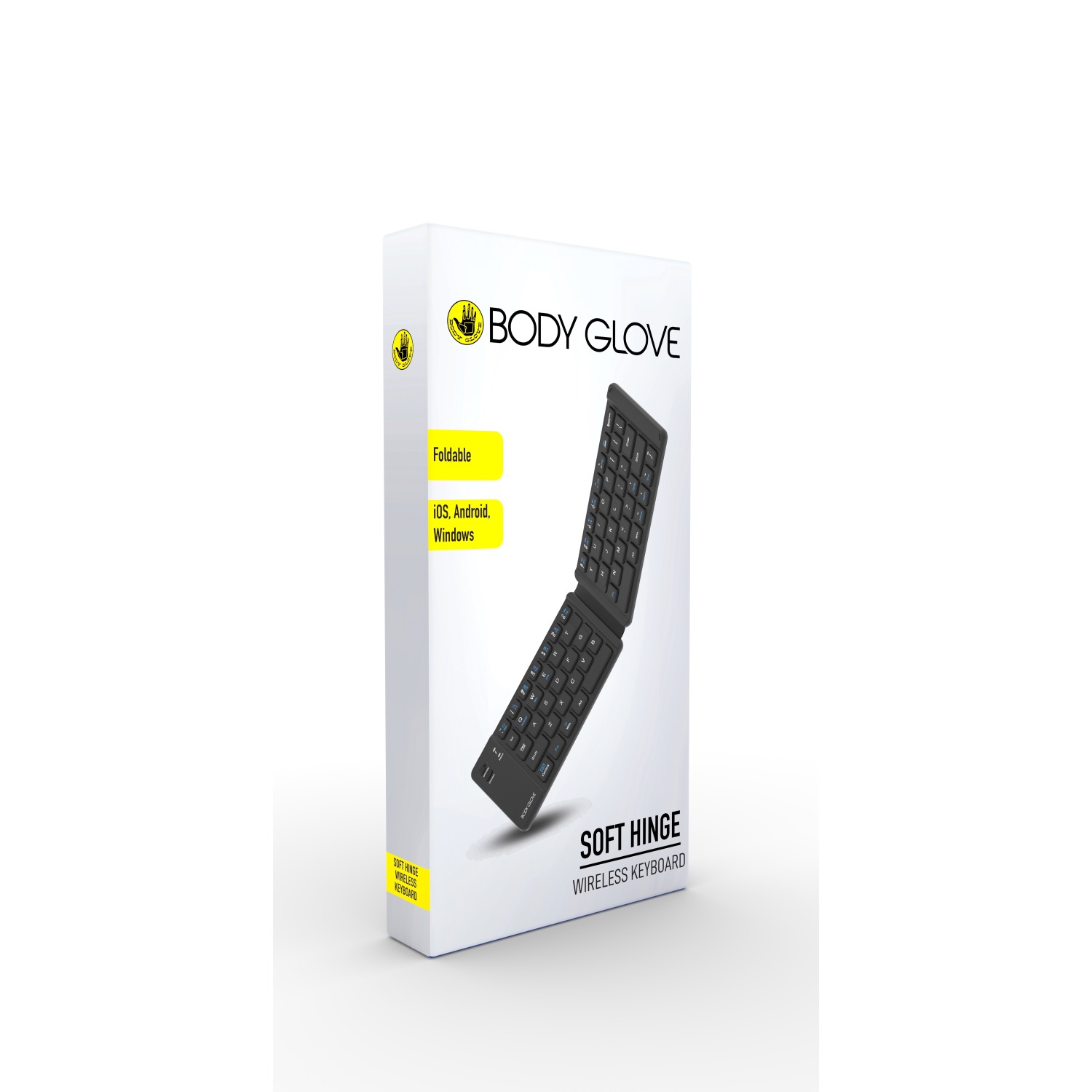Body Glove Wireless Folding Soft Hinge Keyboard (Black) - Image 5