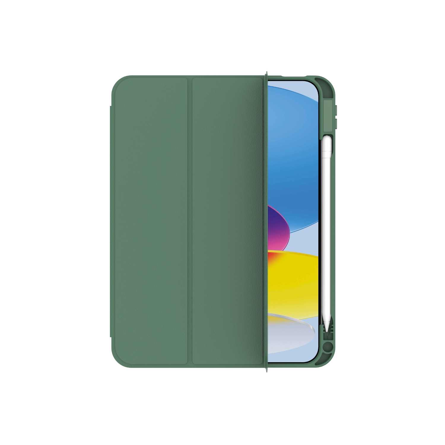 Body Glove Slim Shield Tablet Case - Apple iPad 10.9 (2022) (10th Gen)/ iPad 11 (2025) (Olive) - Image 2