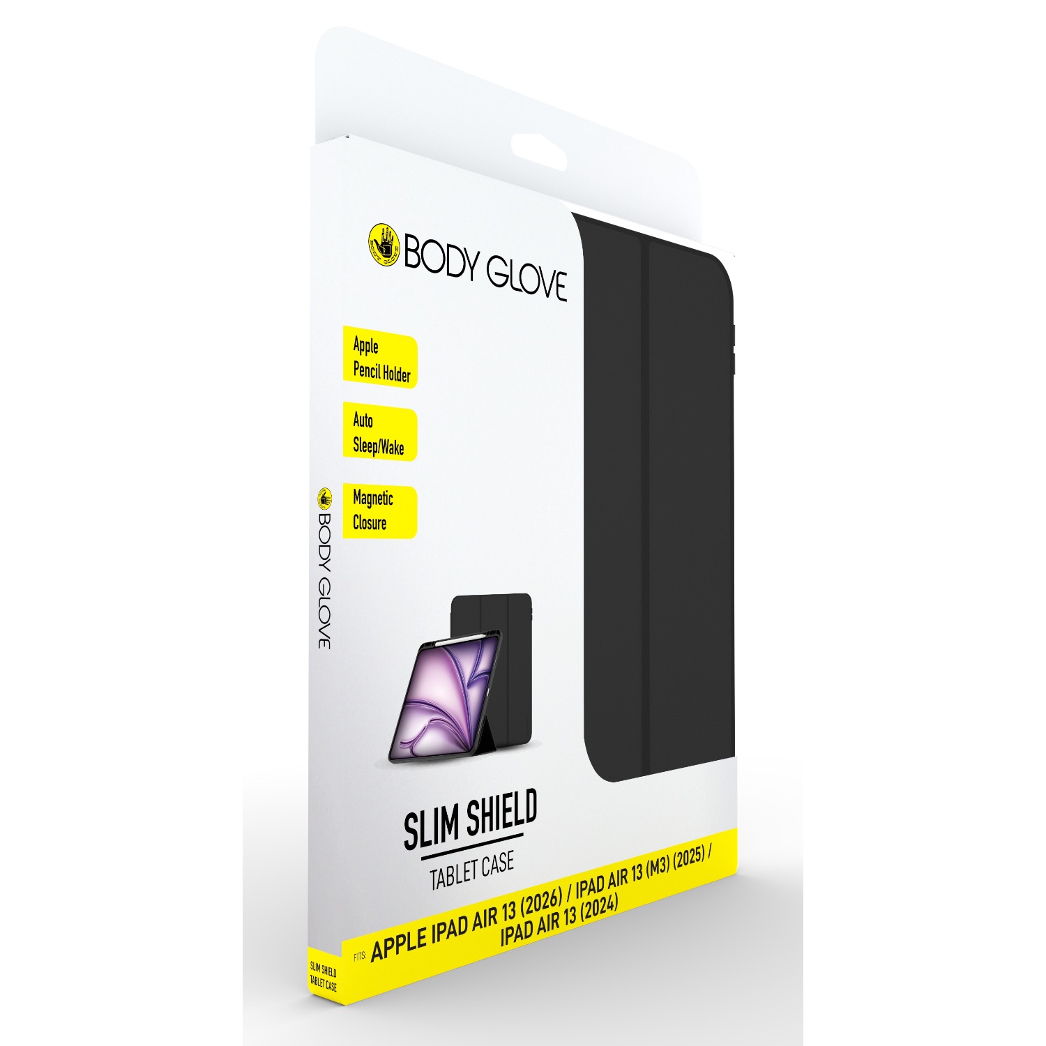 Body Glove Slim Shield Tablet Case - Apple iPad Air 13 (2024, 2025 and 2026) (Black) - Image 6
