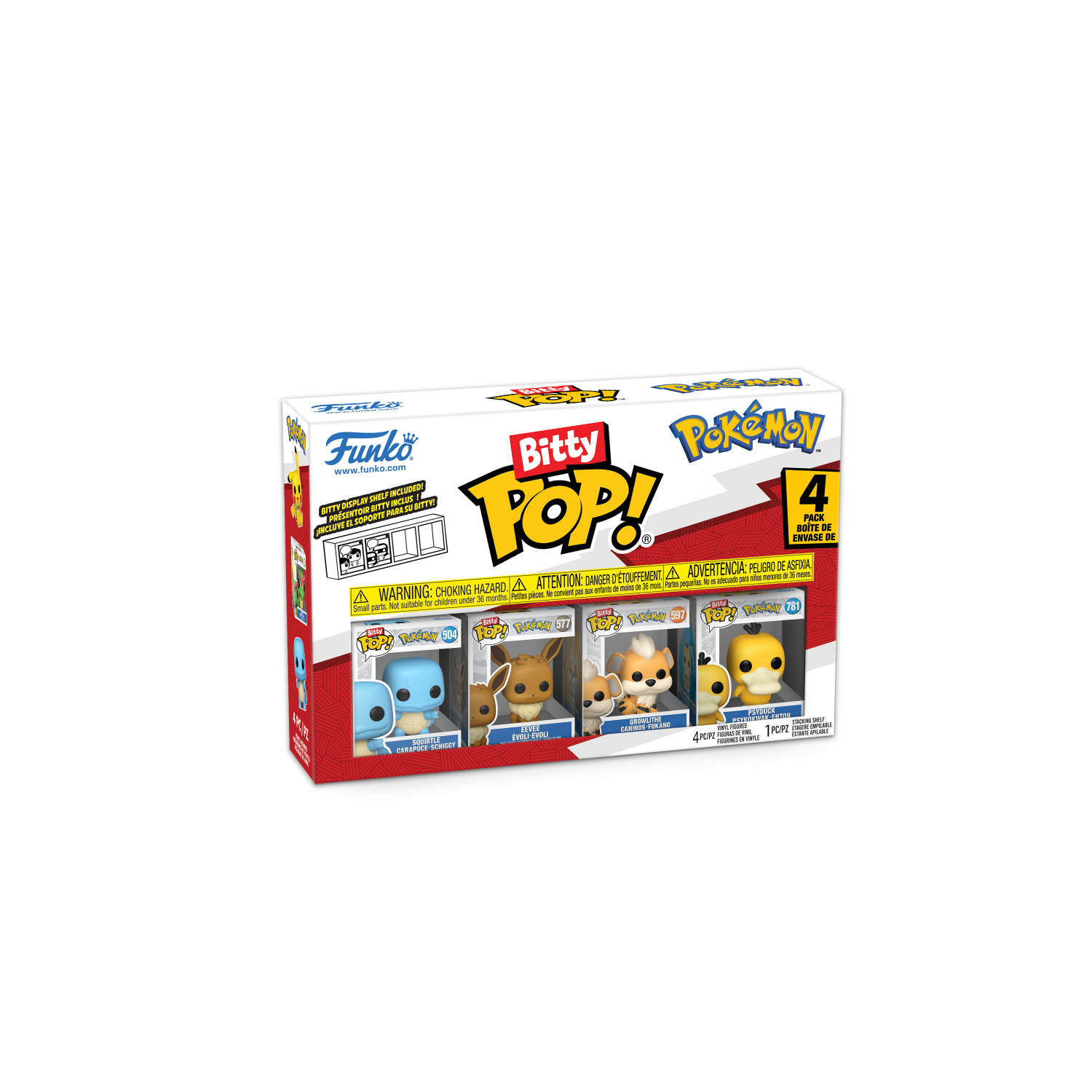 Funko Bitty Pop! Pokemon - Series 4 (4-Pack)