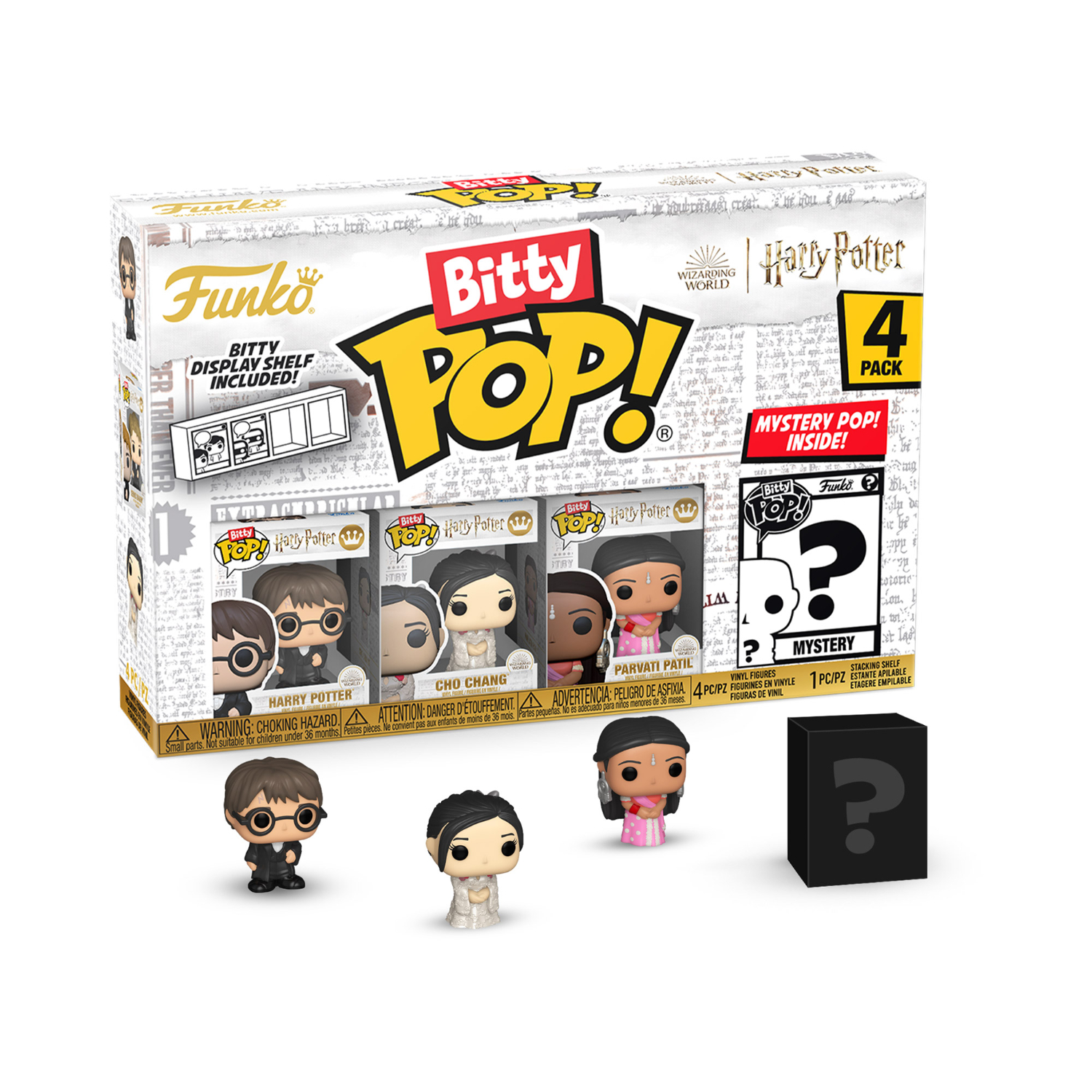 Funko Bitty Pop! Harry Potter And The Goblet Of Fire - Series 1 (4-Pack)