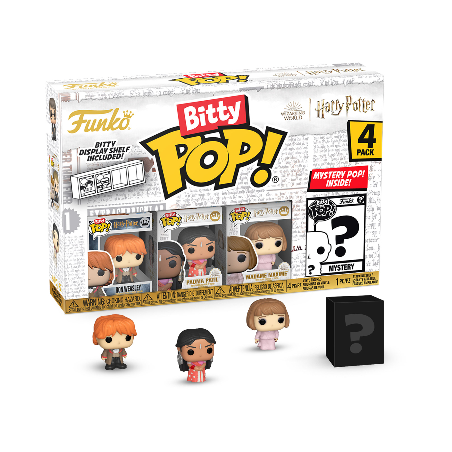 Funko Bitty Pop! Harry Potter And The Goblet Of Fire - Series 3 (4-Pack)