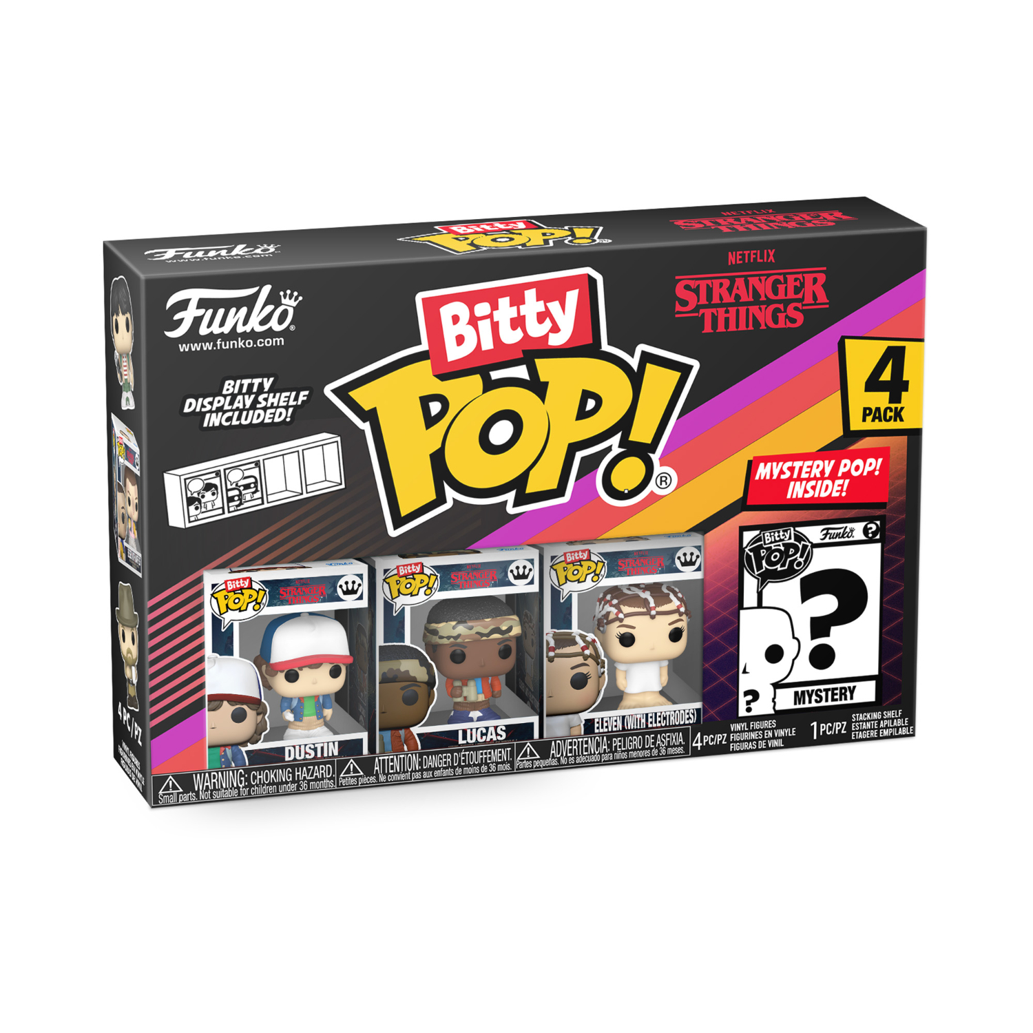 Funko Bitty Pop! Stranger Things - Series 2 (4-Pack)