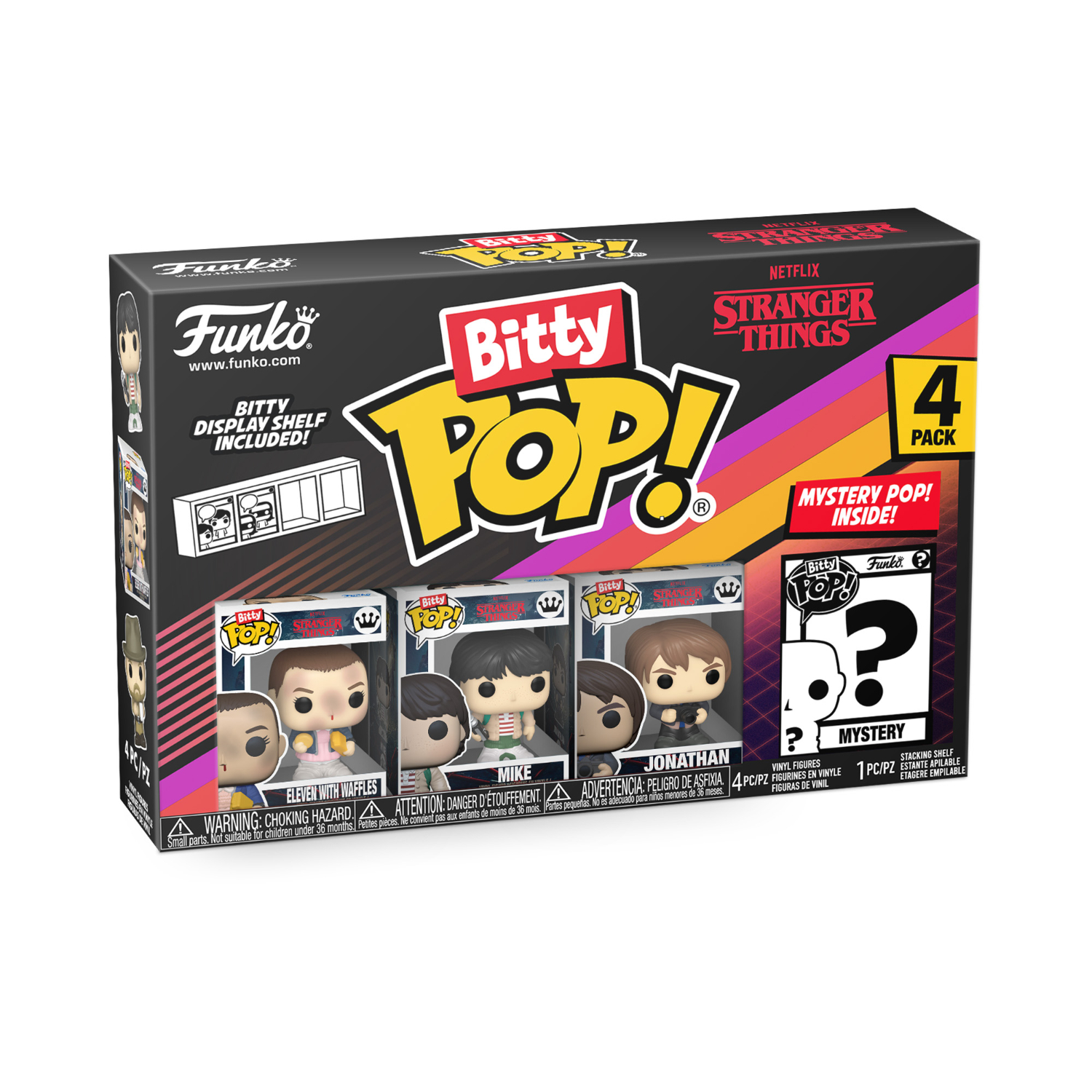 Funko Bitty Pop! Stranger Things - Series 3 (4-Pack)