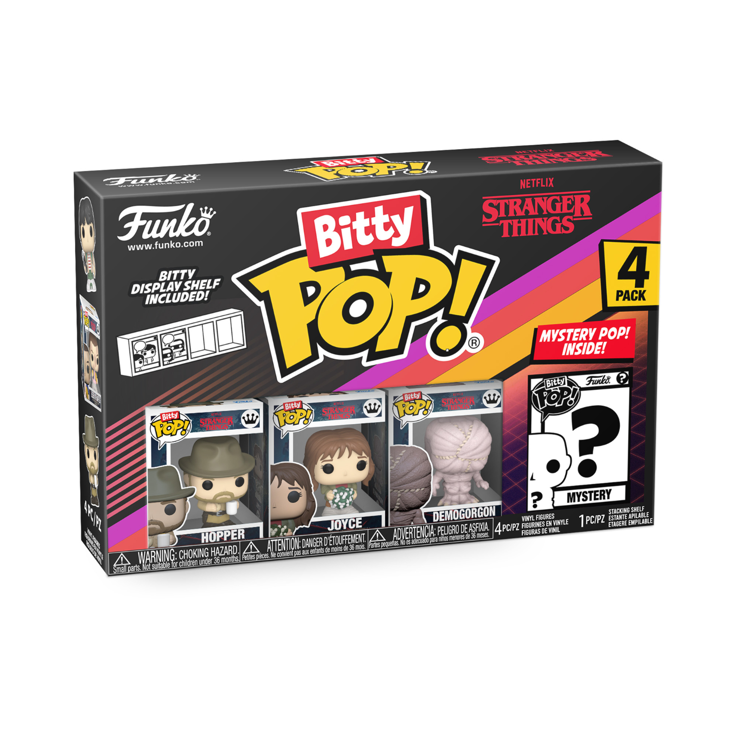 Funko Bitty Pop! Stranger Things - Series 4 (4-Pack)