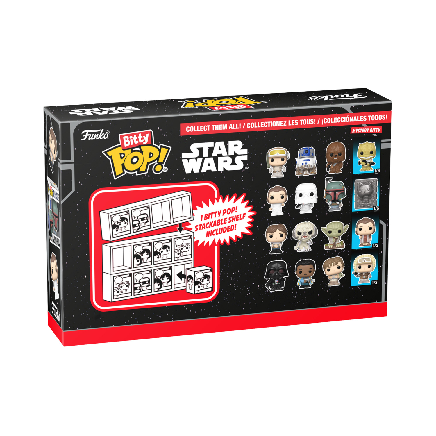 Funko Bitty Pop! Star Wars The Empire Strikes Back - Series 4 (4-Pack) - Image 3