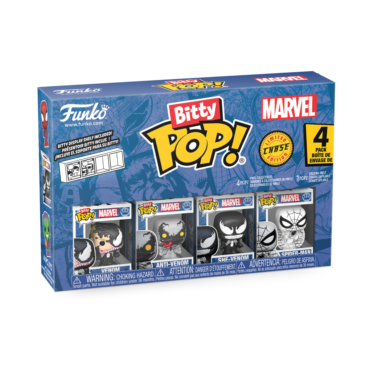 Funko Bitty Pop! Spider-Man - Series 3 (4-Pack)