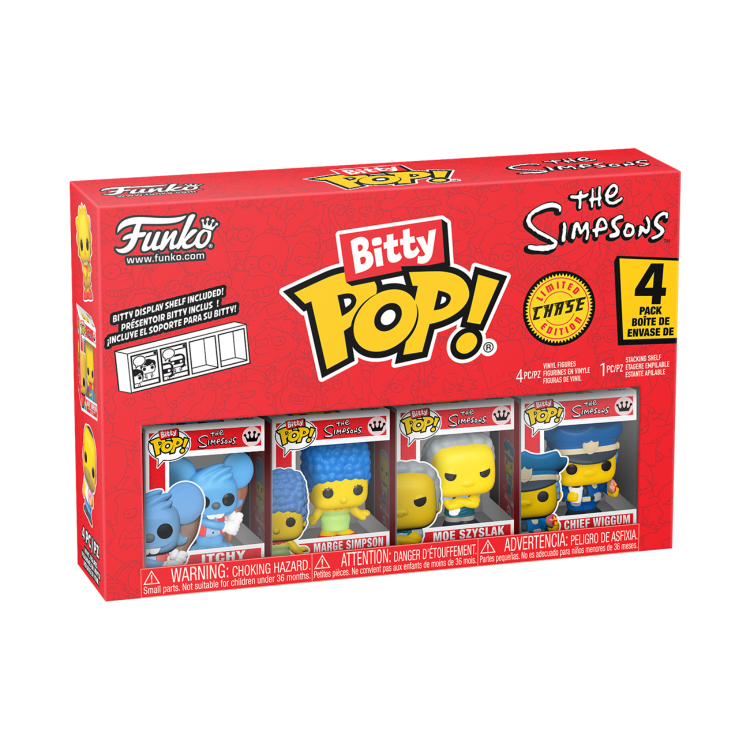 Funko Bitty Pop! The Simpsons - Series 2 (4-Pack)