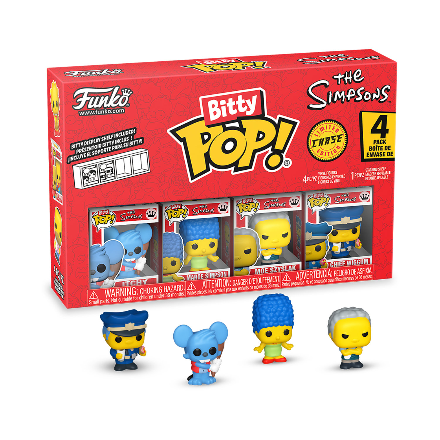 Funko Bitty Pop! The Simpsons - Series 2 (4-Pack) - Image 2