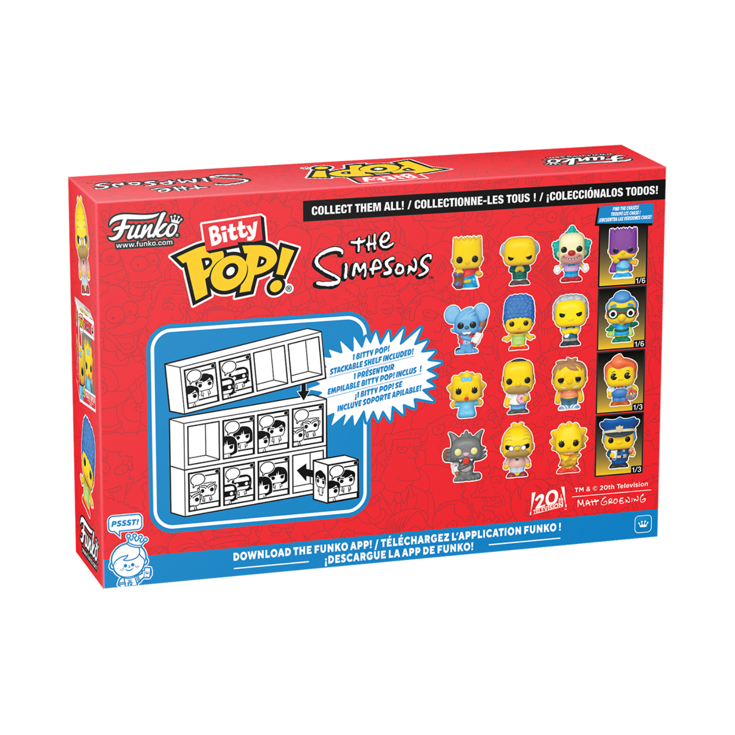 Funko Bitty Pop! The Simpsons - Series 2 (4-Pack) - Image 3