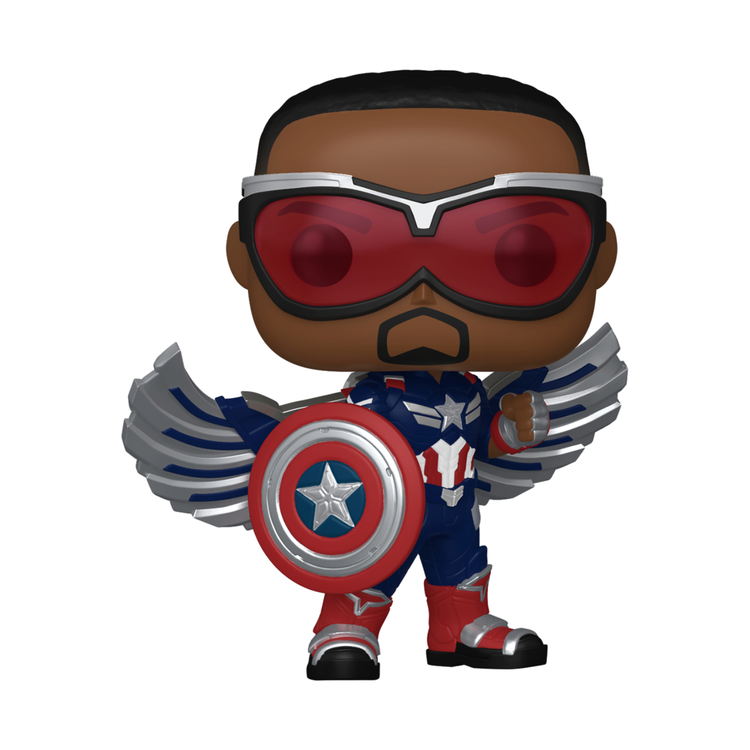 Funko Pop! Marvel: Captain America Brave New World - Captain America (Sam Wilson) - Image 2