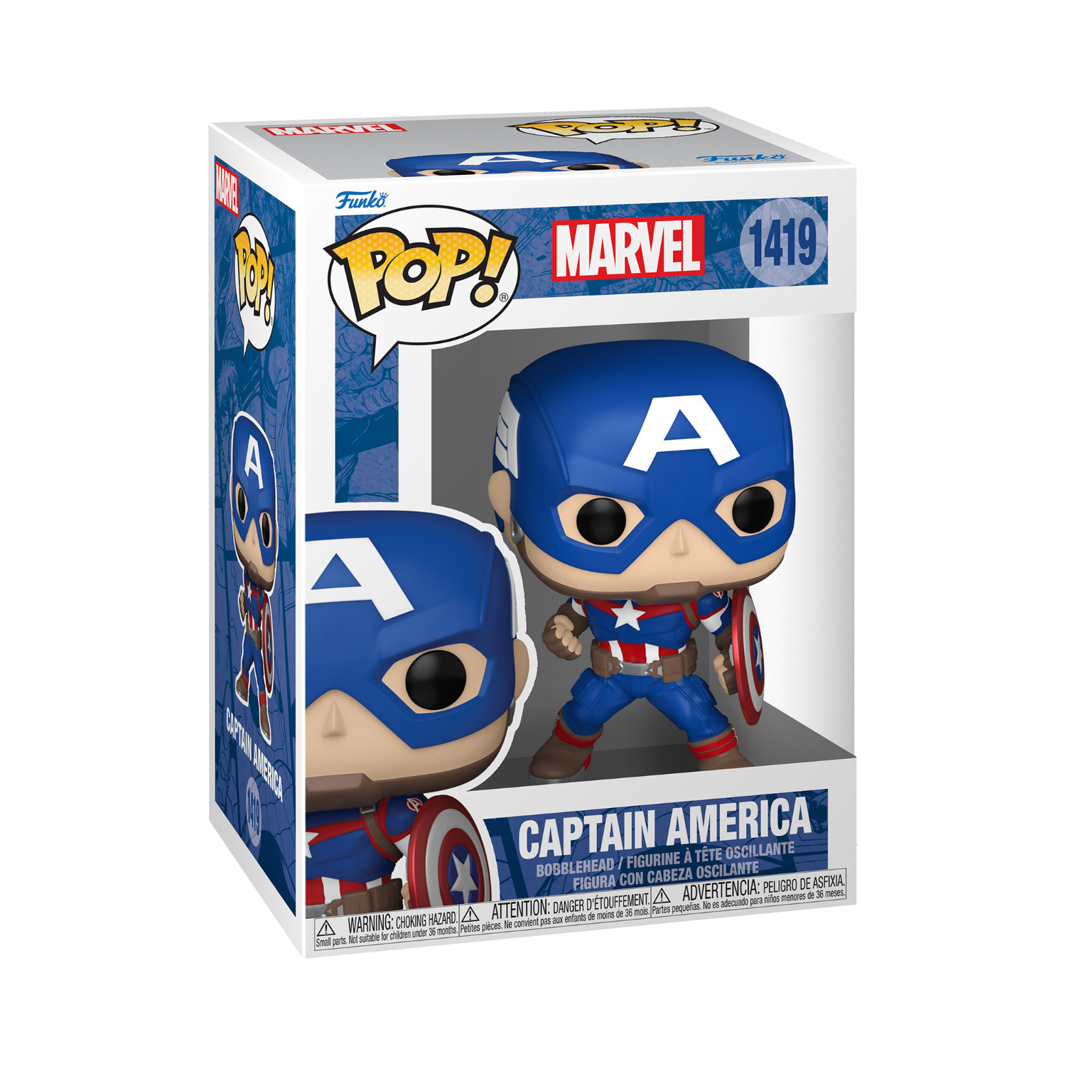 Funko Pop! Marvel - Captain America (Marvel New Classics)