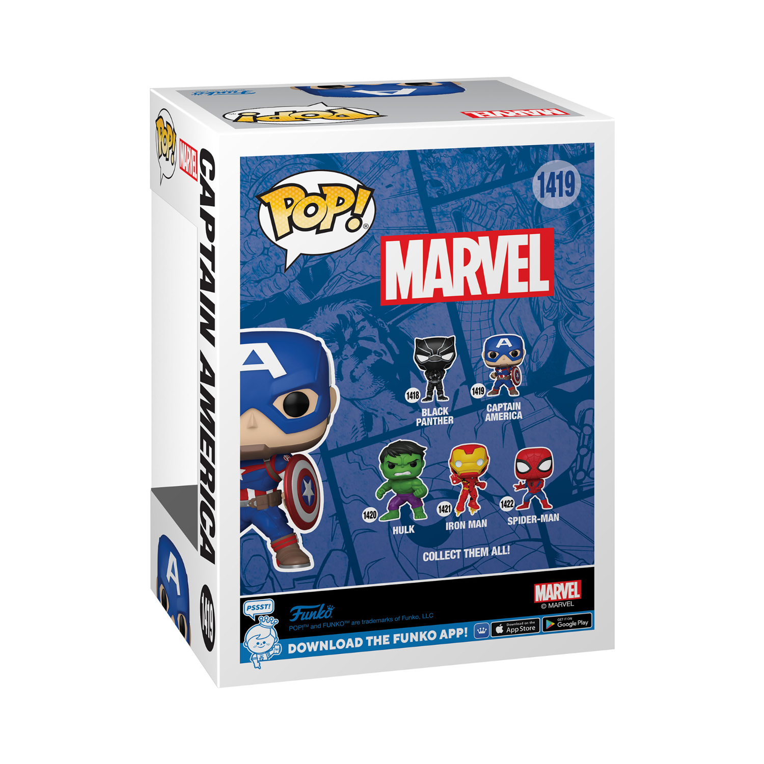 Funko Pop! Marvel - Captain America (Marvel New Classics) - Image 2