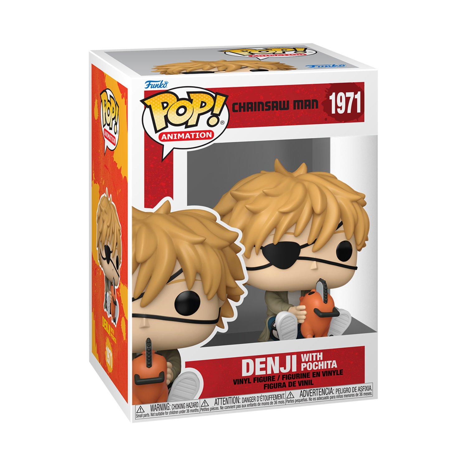 Funko Pop! Animation: Chainsaw Man - Denji with Pochita