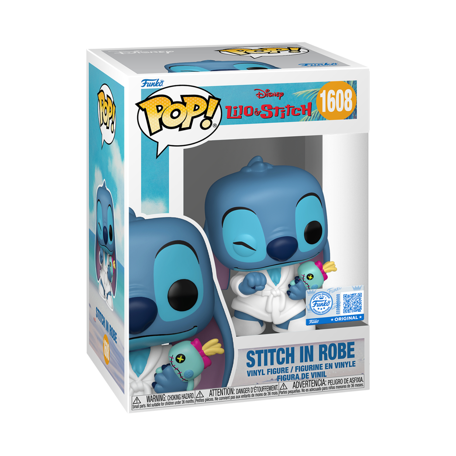 Funko Pop! Disney Lilo and Stitch - Stitch In Robe (Special Edition)