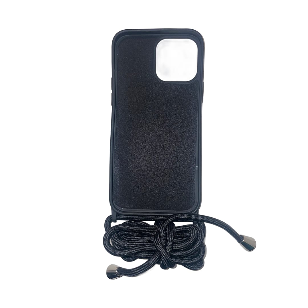 Crossbody Phone Case – Apple iPhone 13 Pro Max (Black) - Image 2
