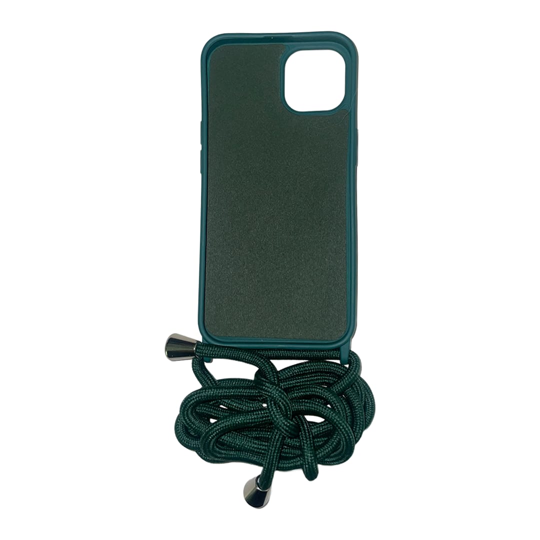 Crossbody Phone Case – Apple iPhone 13 (Emerald Green) - Image 2