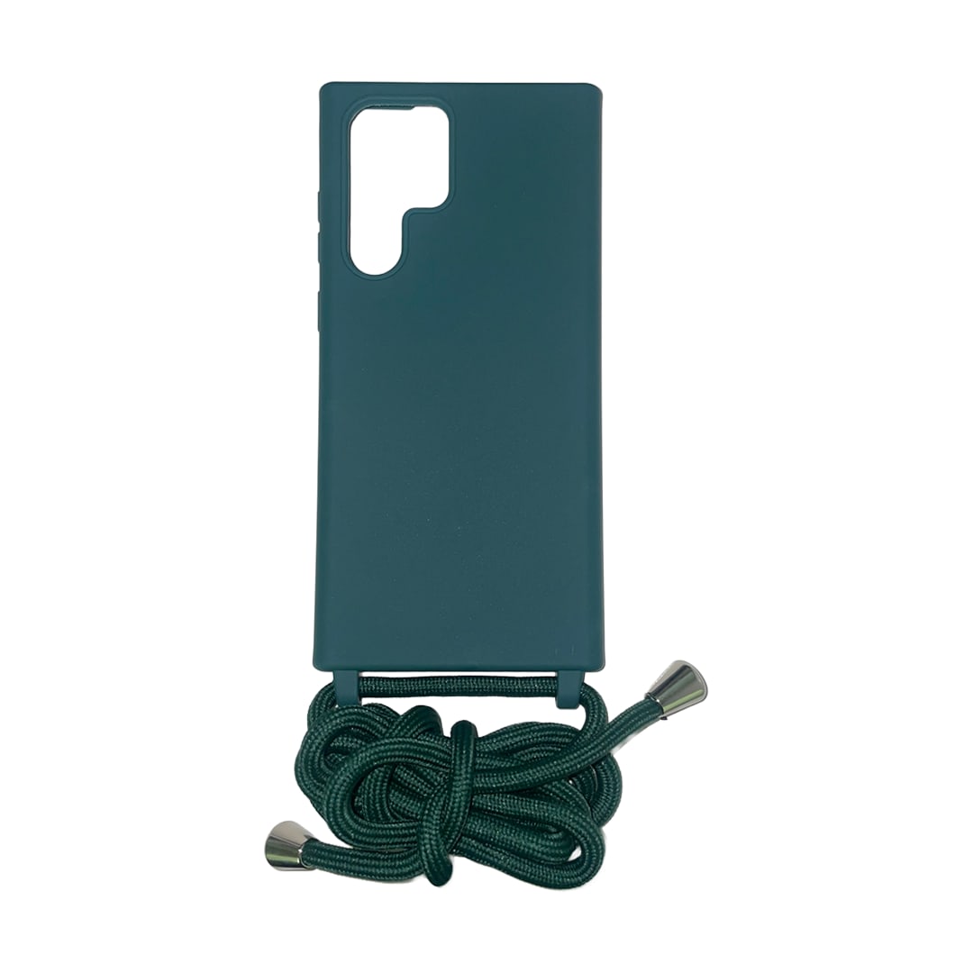 Crossbody Phone Case – Samsung Galaxy S22 Ultra (Emerald Green)