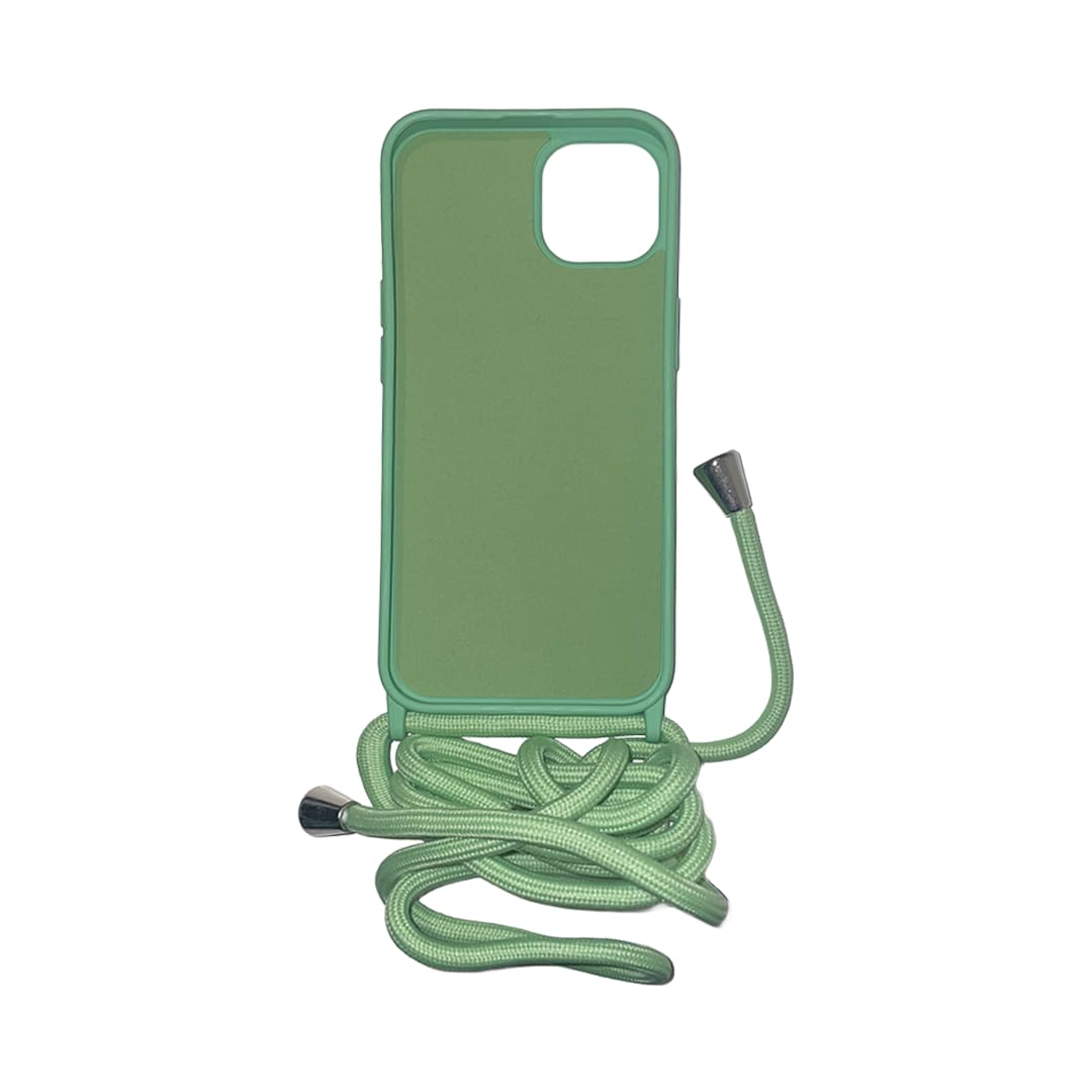 Crossbody Phone Case – Apple iPhone 13 (Olive Green) - Image 2
