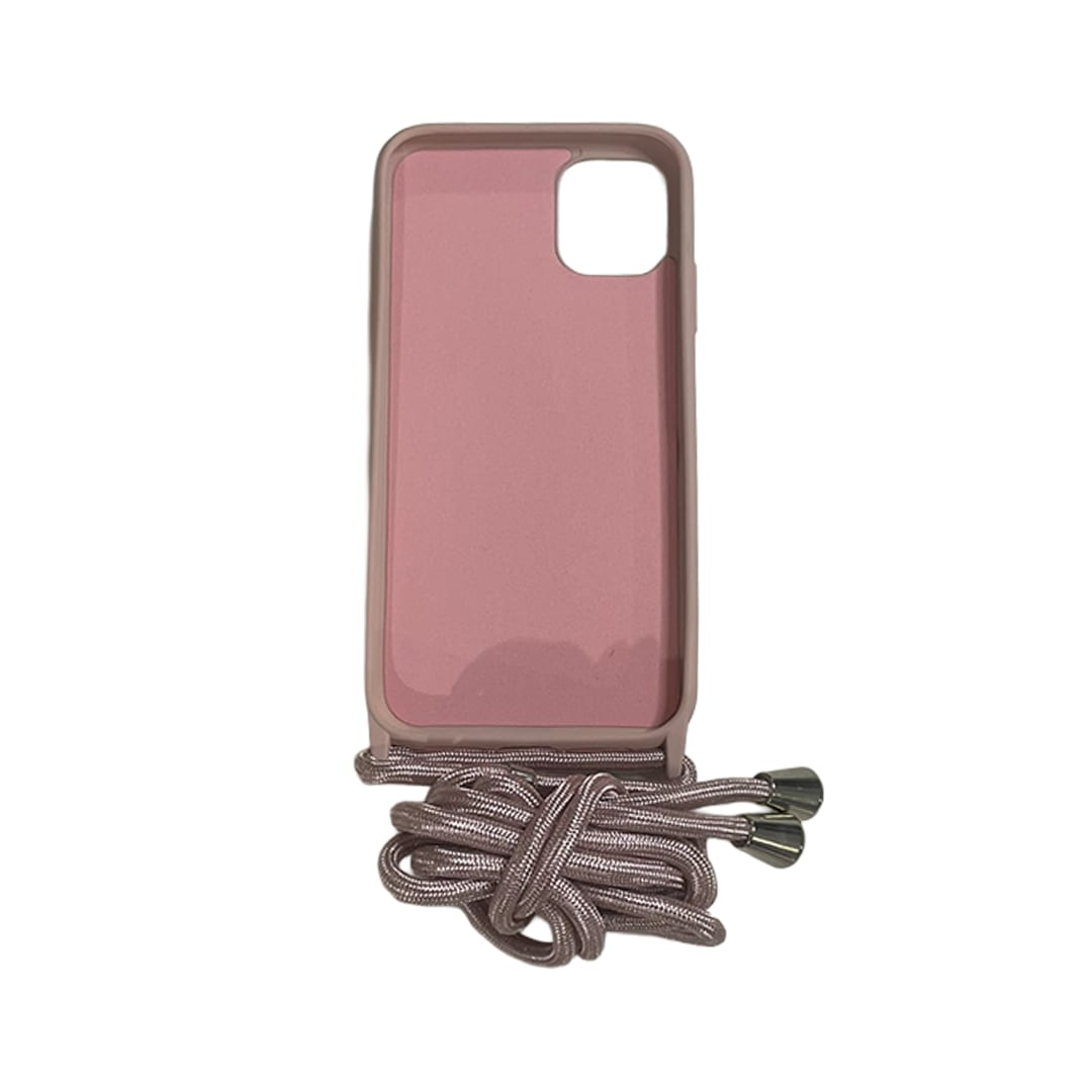 Crossbody Phone Case – Apple iPhone 11 (Peach) - Image 2